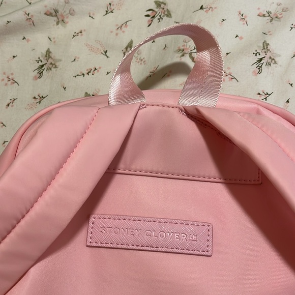 Stoney Clover Lane Flamingo Pink backpack with letter “C” iron on - Picture 9 of 9